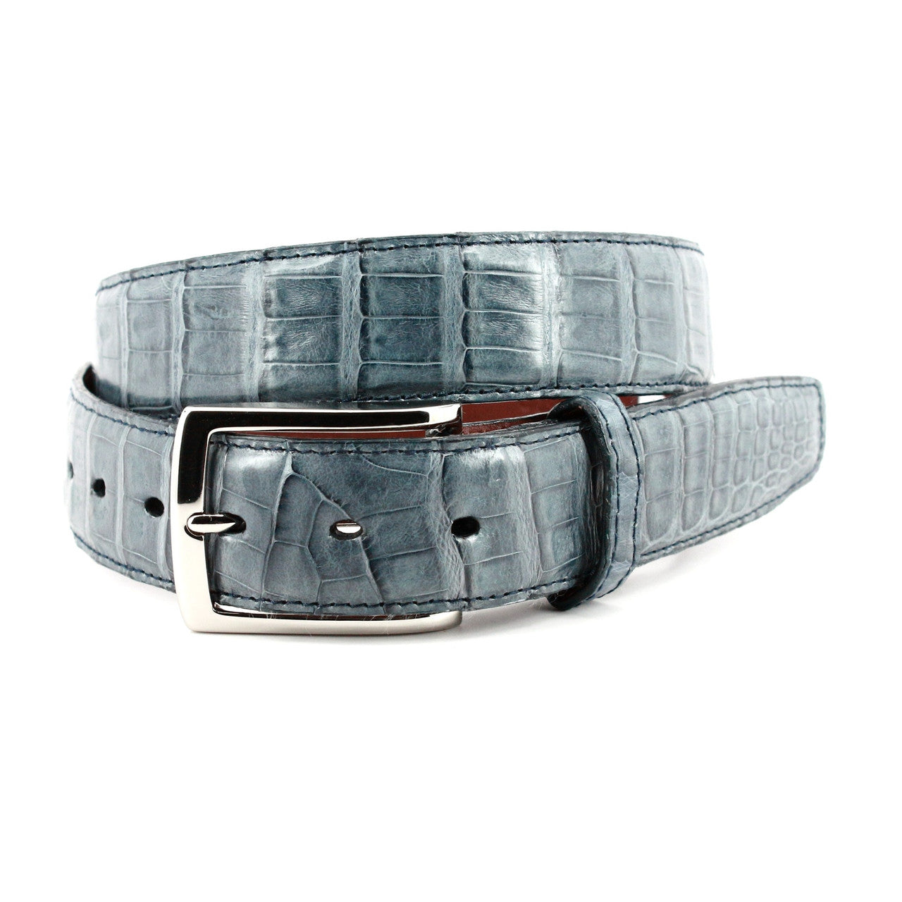 Blue Jean Genuine South American Caiman Belt