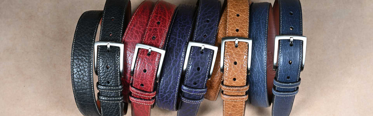 American Bison Belts