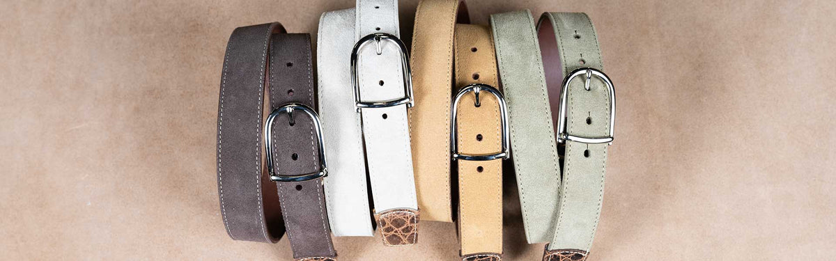 Suede Belts