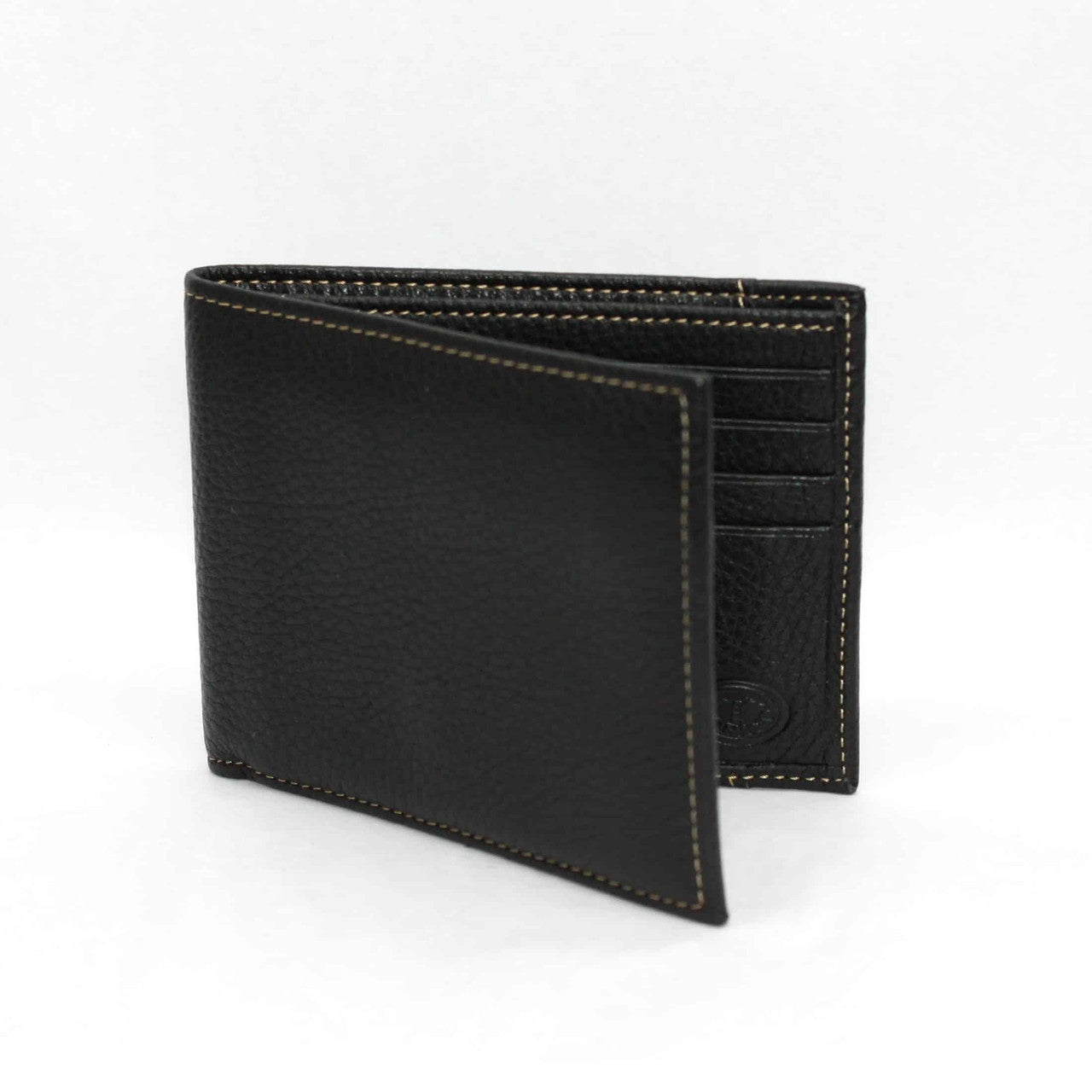 Italian Tumbled Full Grain Glove Leather Wallet (Billfold)